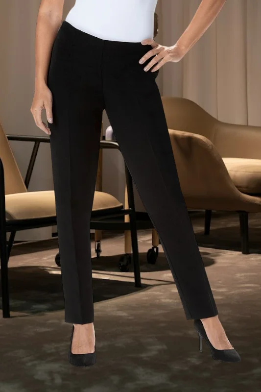 Ladies Curve Plus Black Pants