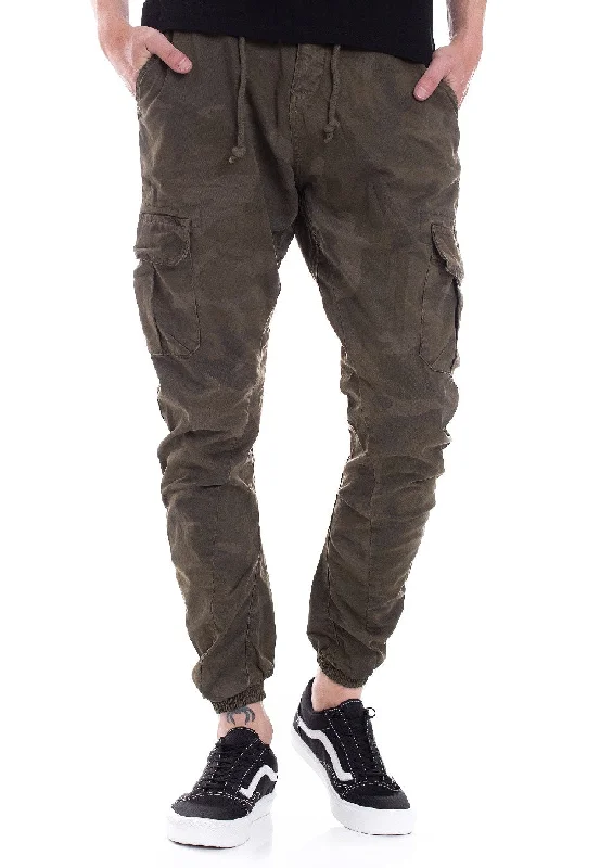 Urban Classics - Camo Cargo Olive Camouflage - Pants