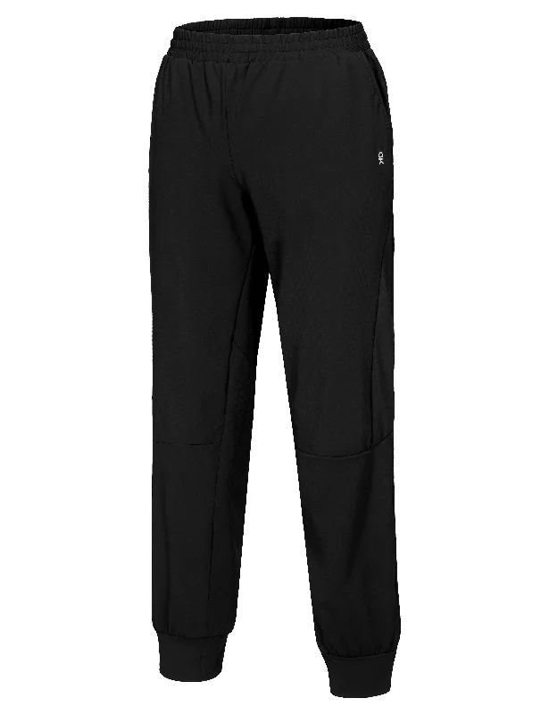 Women's Quick-Drying Running Pants, Stretch Cooling Performance with Pockets