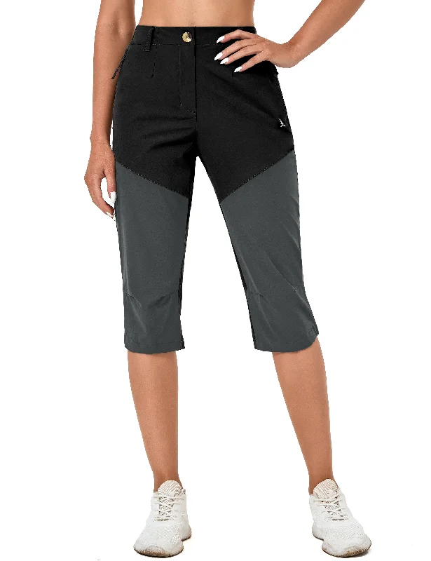 Women's Stretch Capris Lightweight Breathable UPF 50 Pants