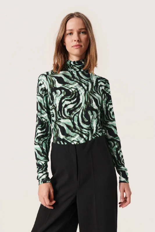 Hanadi Printed Rollneck