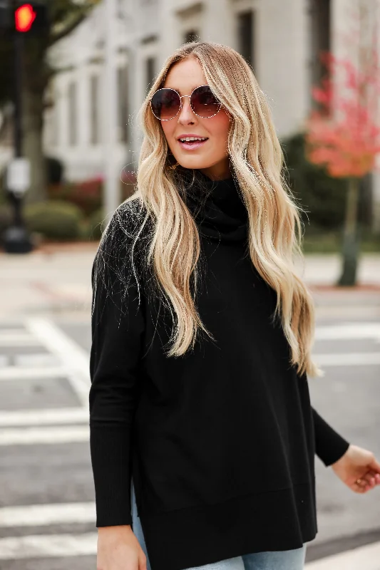 FINAL SALE - Gabby Turtleneck Oversized Sweater