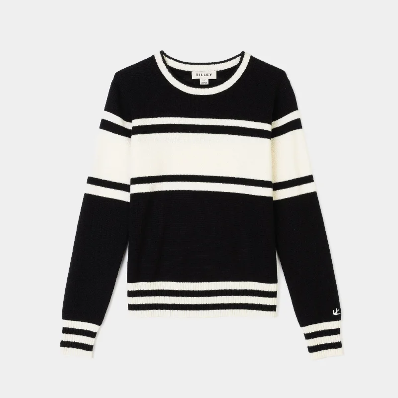 Striped Crewneck