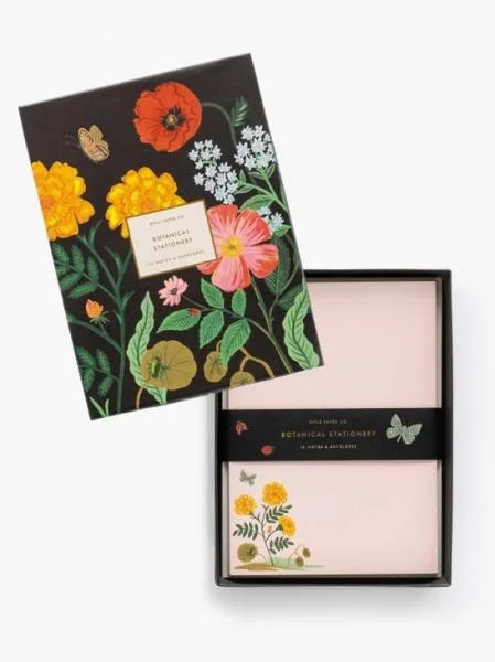 Botanical Social Stationery Set