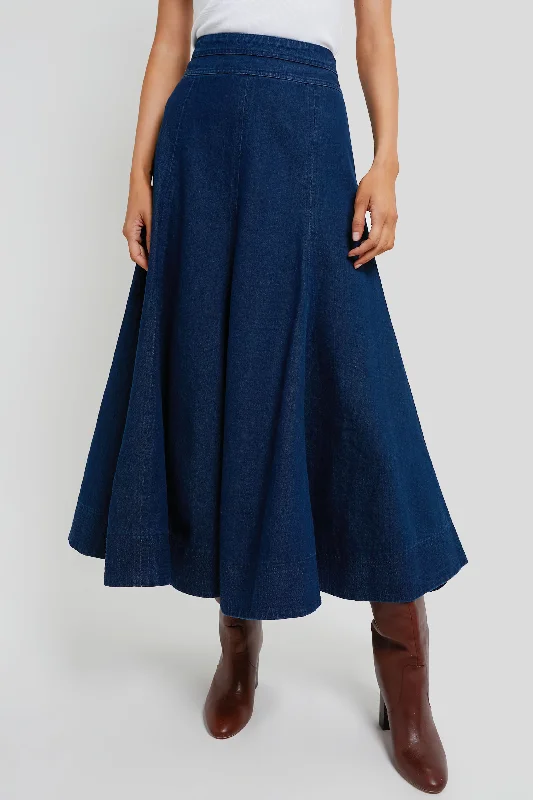 Dark Denim Brynn Skirt