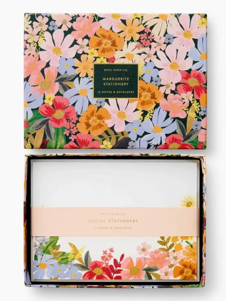 Marguerite Social Stationery Set