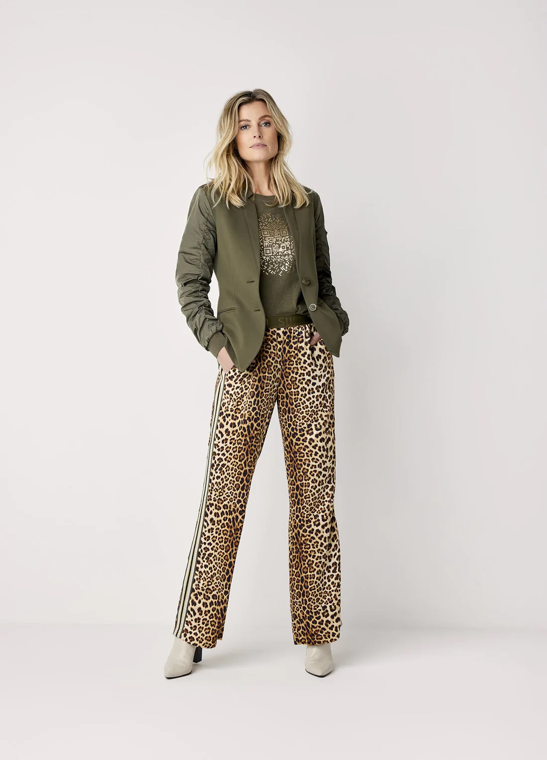 Summum Animal Bootcut Trousers