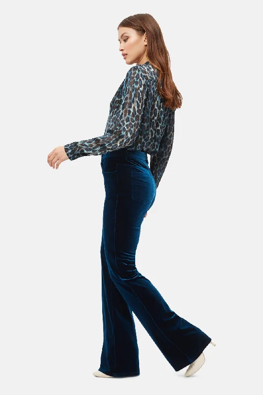 Traffic People Blue Briar Flare Trouser