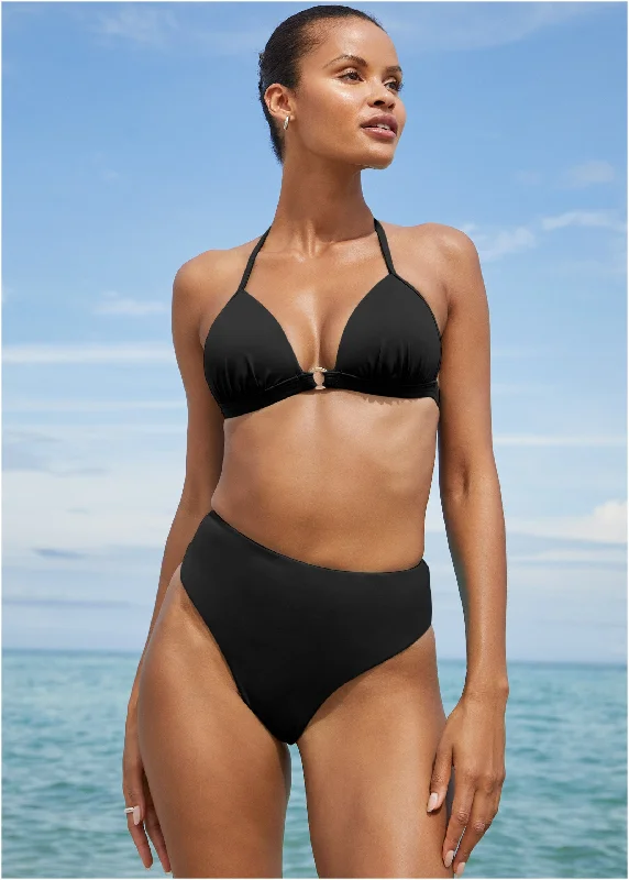 Tahiti High Rise Moderate  - Black Beauty