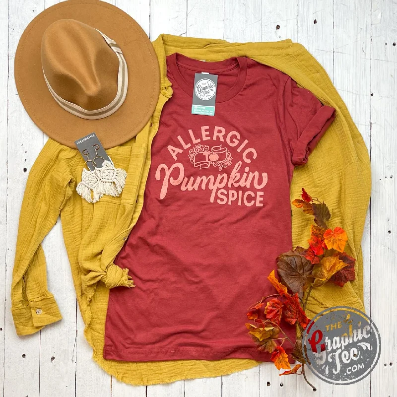 Allergic to Pumpkin Spice Short Sleeve Tee