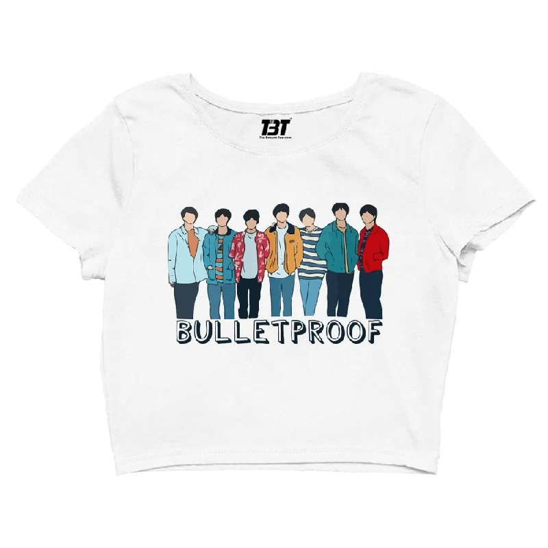 BTS Crop Top - Bulletproof