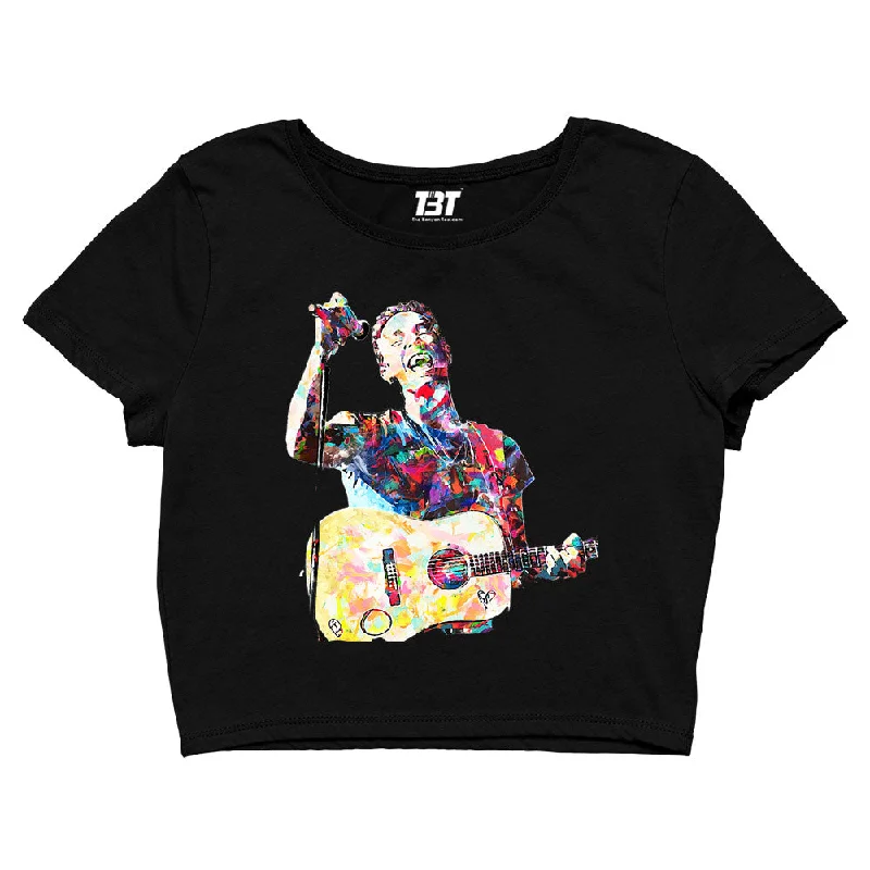 Coldplay Crop Top - Chris Fan Art