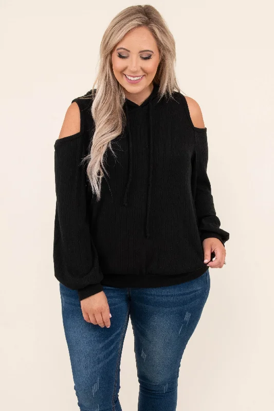 Dinner Vibes Top, Black