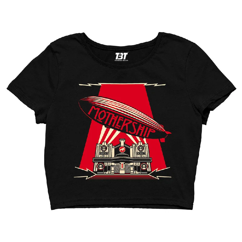 Led Zeppelin Crop Top - Mothership Album Art