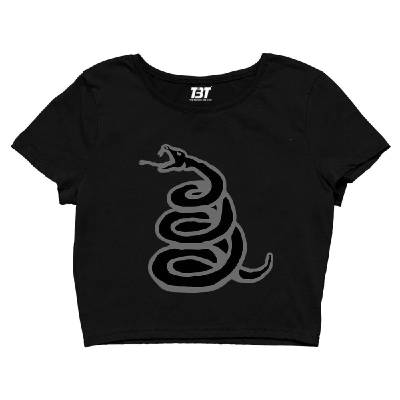 Metallica Crop Top - Don't Tread On Me