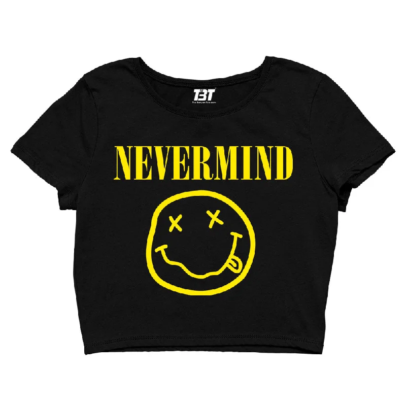 Nirvana Crop Top - Nevermind