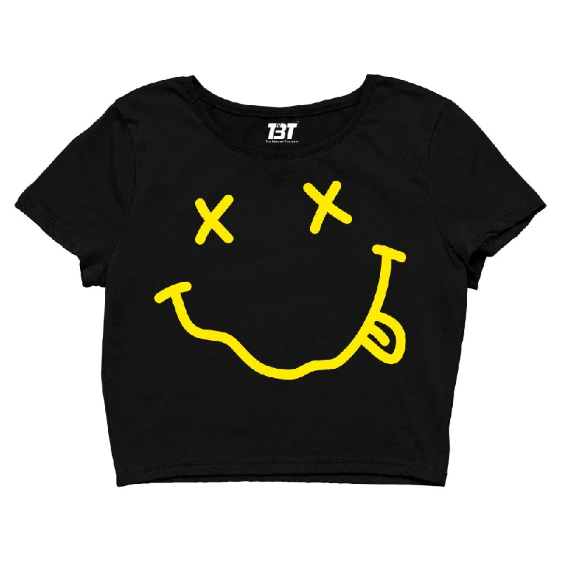 Nirvana Crop Top - The Grin