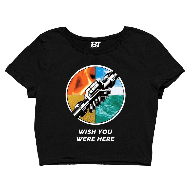 Pink Floyd Crop Top - Welcome To The Machine