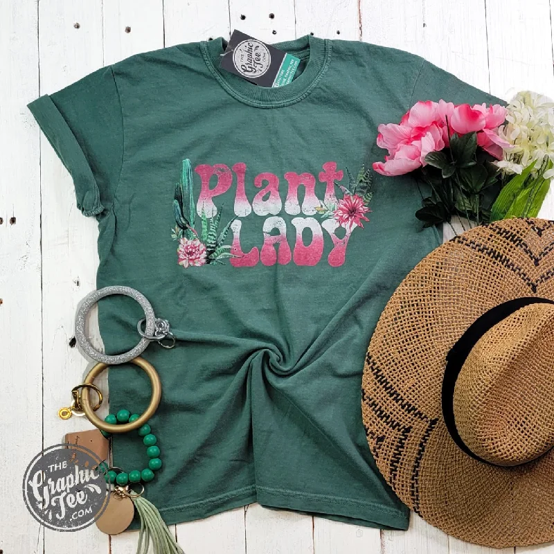 Plant Lady Short Sleeve Comfort Colors Crewneck Tee