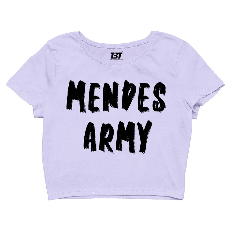 Shawn Mendes Crop Top - Mendes Army