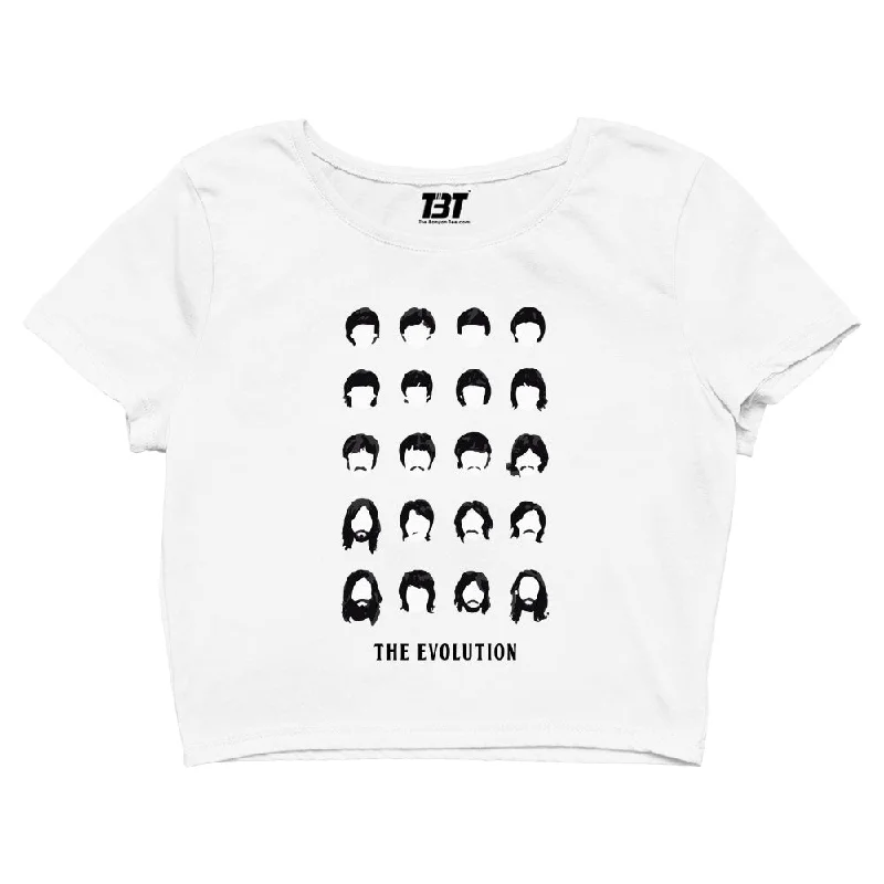 The Beatles Crop Top - Evolution