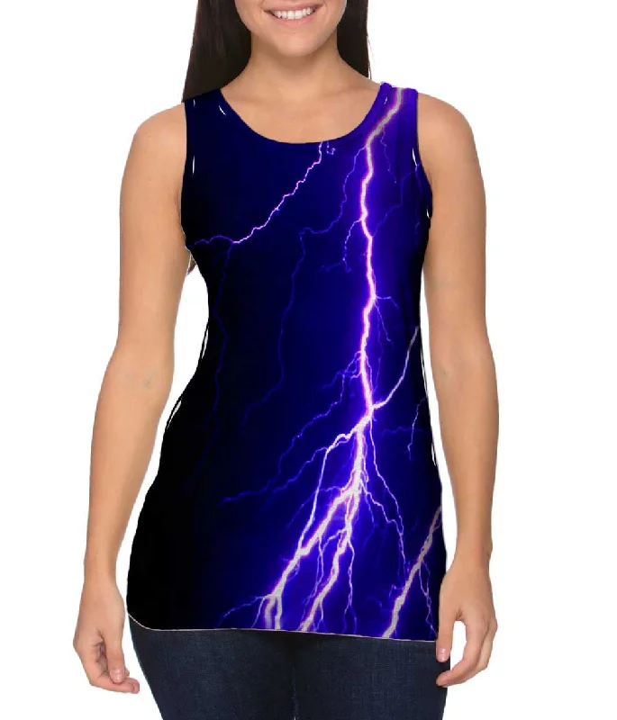 Violet Lightning Storm