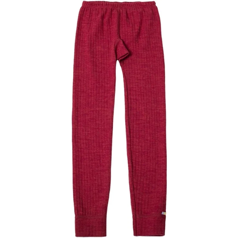 Joha Wool Fuchsia Melange Leggings