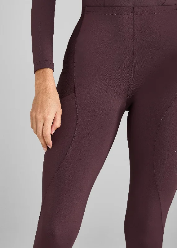 Deep Mauve Core Leggings